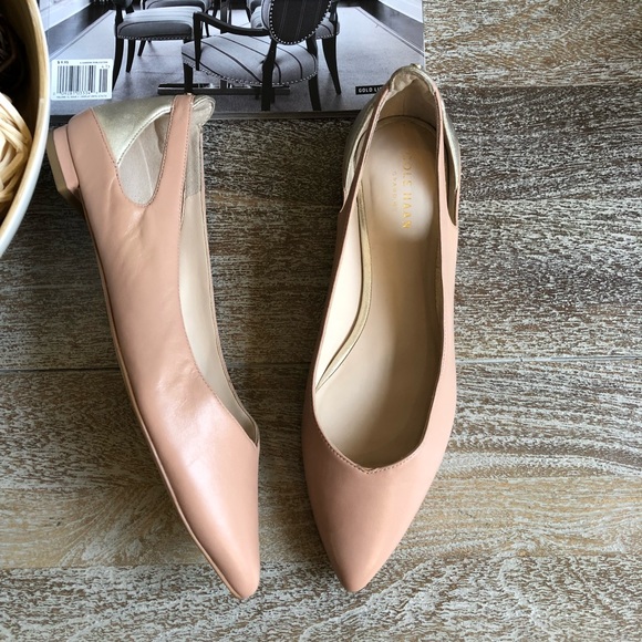 Cole Haan Shoes - Cole Haan Ramsey Leather Flat